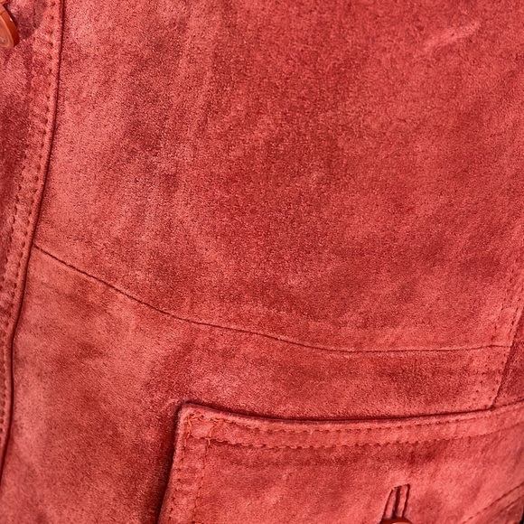 Classic Nygard suede leather jacket size medium lovely earthy rose shade - Picture 17 of 17